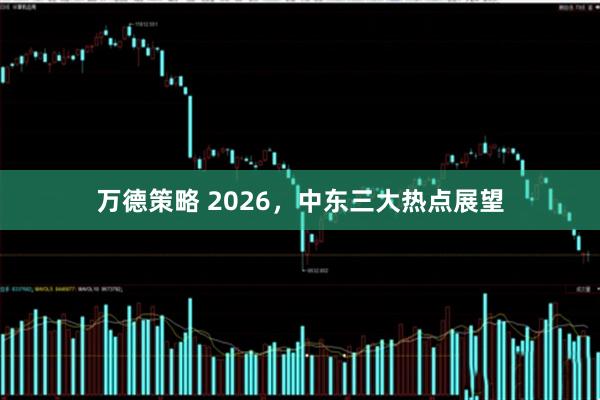 万德策略 2026，中东三大热点展望