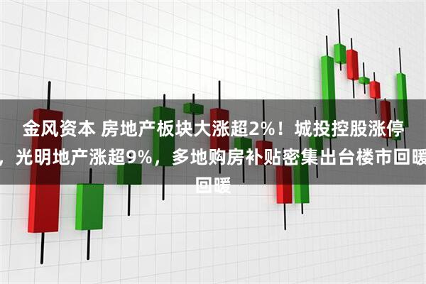金风资本 房地产板块大涨超2%！城投控股涨停，光明地产涨超9%，多地购房补贴密集出台楼市回暖